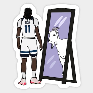 Naz Reid Mirror GOAT Sticker